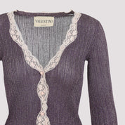 Valentino Garavani Viscose Cardigan - WOMEN CLOTHING - Valentino - T.Luxy