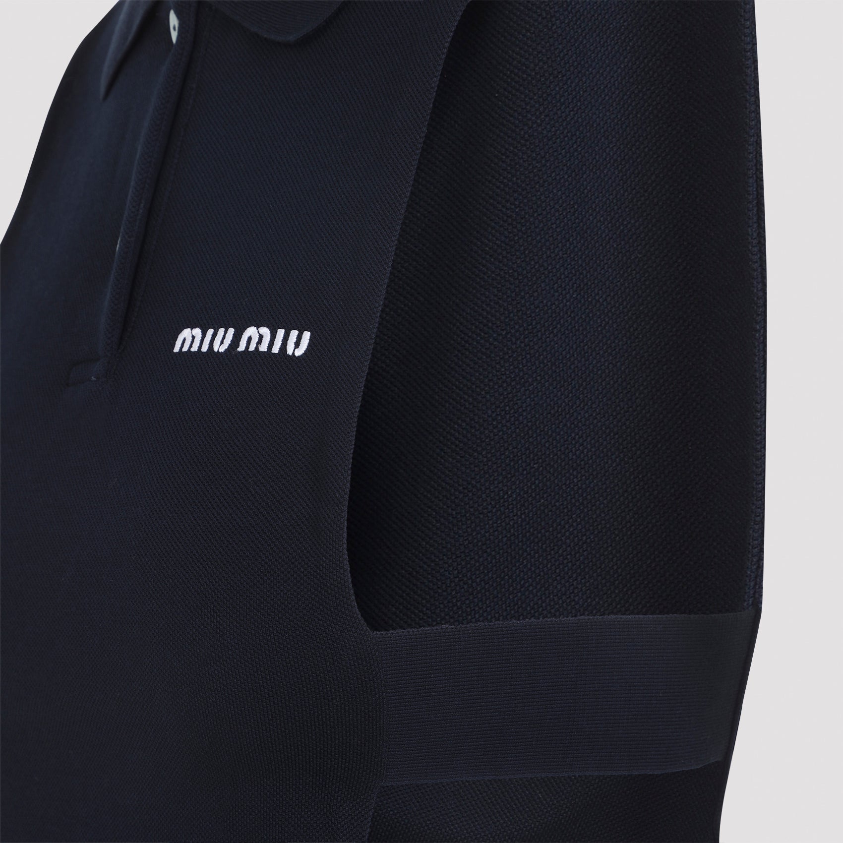 Miu Miu Cotton Polo - WOMEN CLOTHING - Miu Miu - T.Luxy