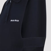 Miu Miu Cotton Polo - WOMEN CLOTHING - Miu Miu - T.Luxy