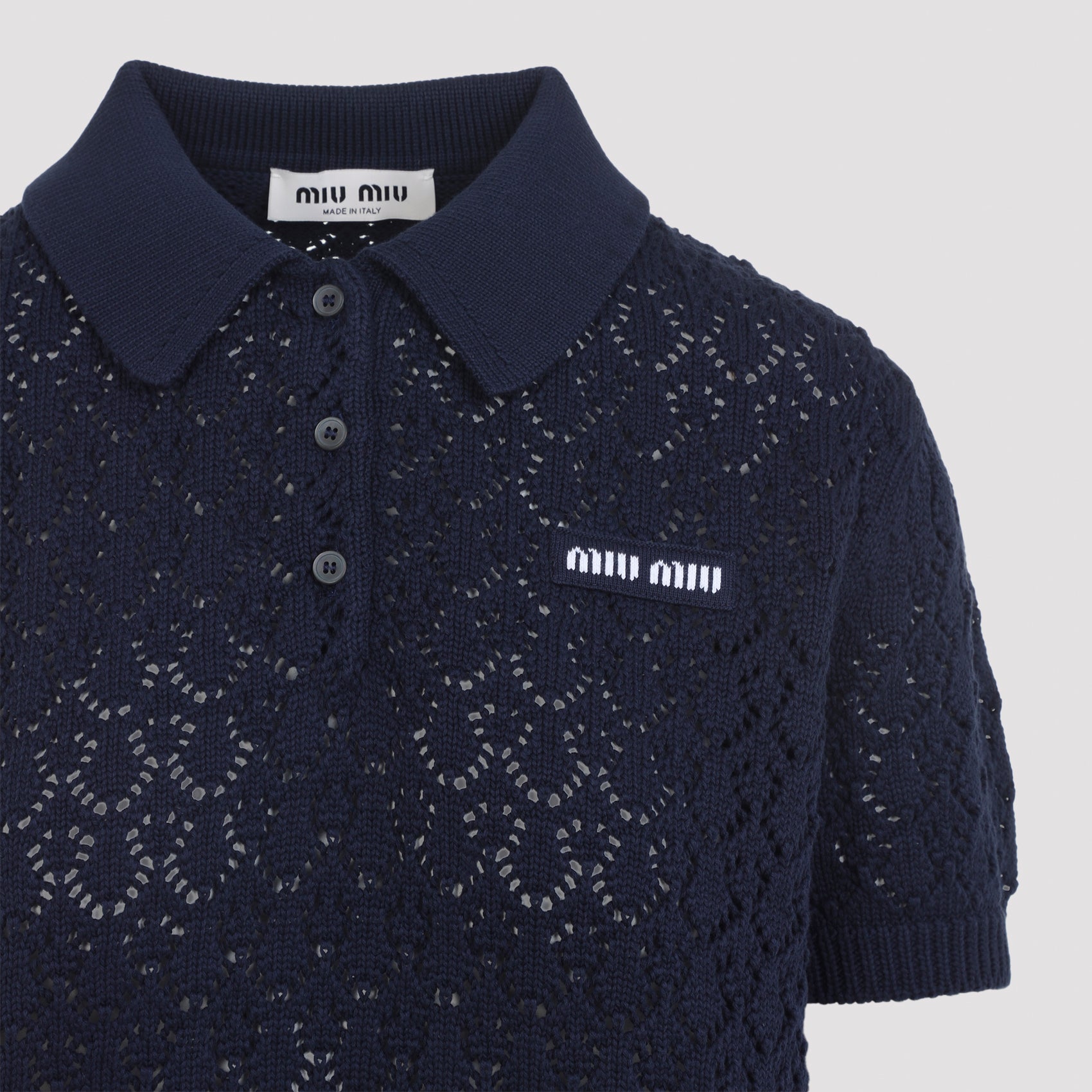 Miu Miu Polo - Blue | 59d51450a0ecc88d08871a06523575d379377937