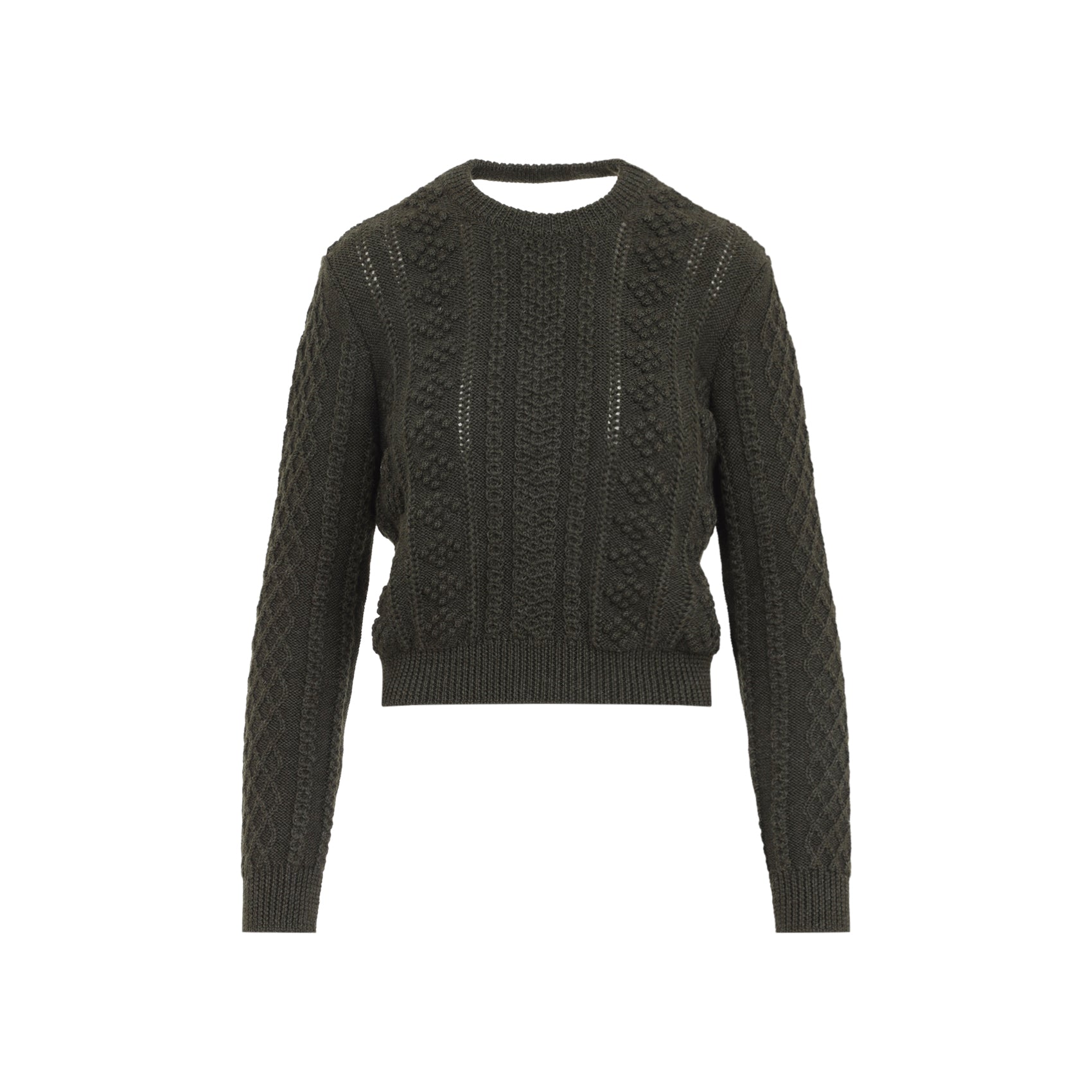 Jil Sander Cable-Knit Sweater - WOMEN CLOTHING - JIL SANDER - T.Luxy