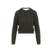 Jil Sander Cable-Knit Sweater - WOMEN CLOTHING - JIL SANDER - T.Luxy