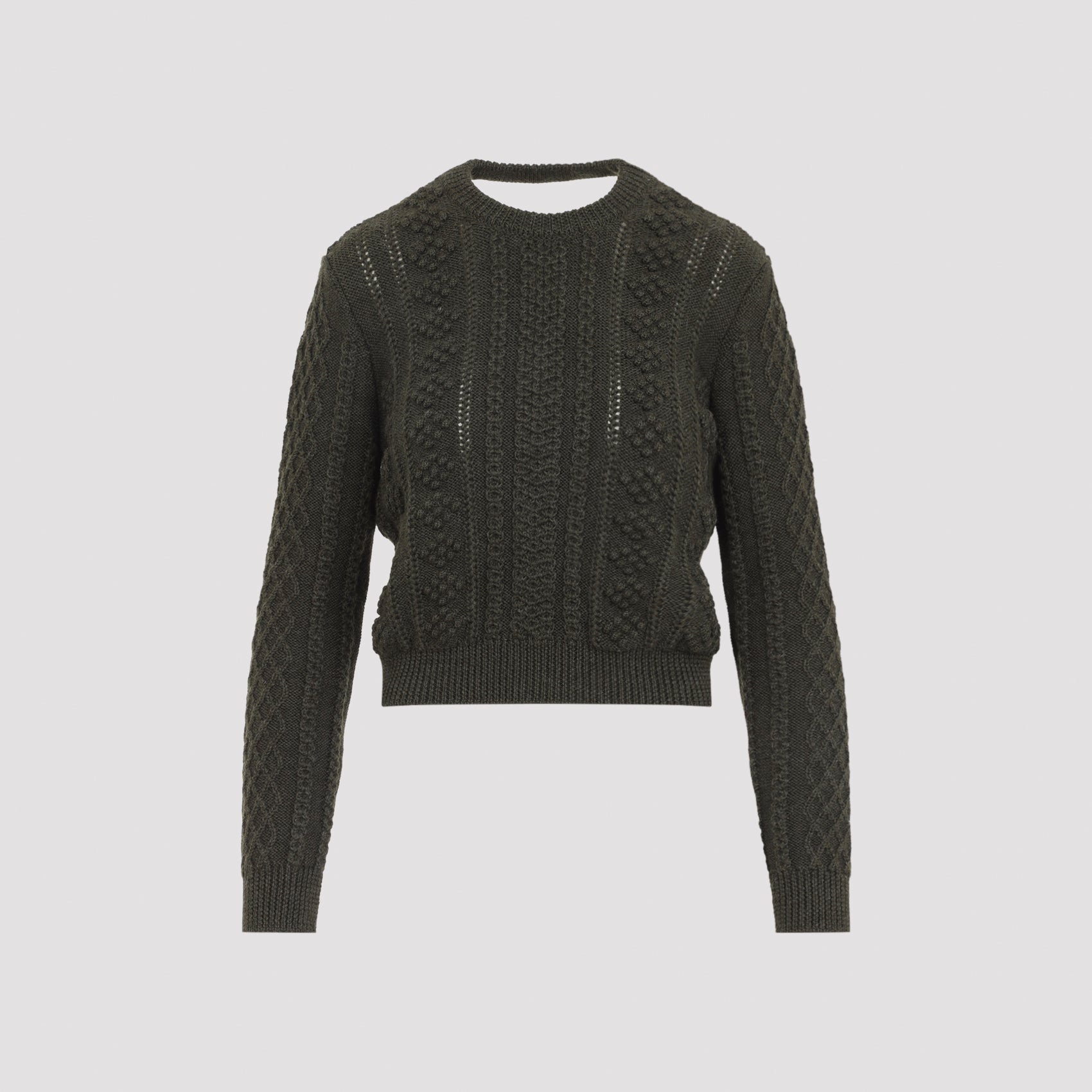 Jil Sander Cable-Knit Sweater - WOMEN CLOTHING - JIL SANDER - T.Luxy