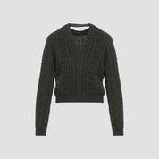 Jil Sander Cable-Knit Sweater - WOMEN CLOTHING - JIL SANDER - T.Luxy