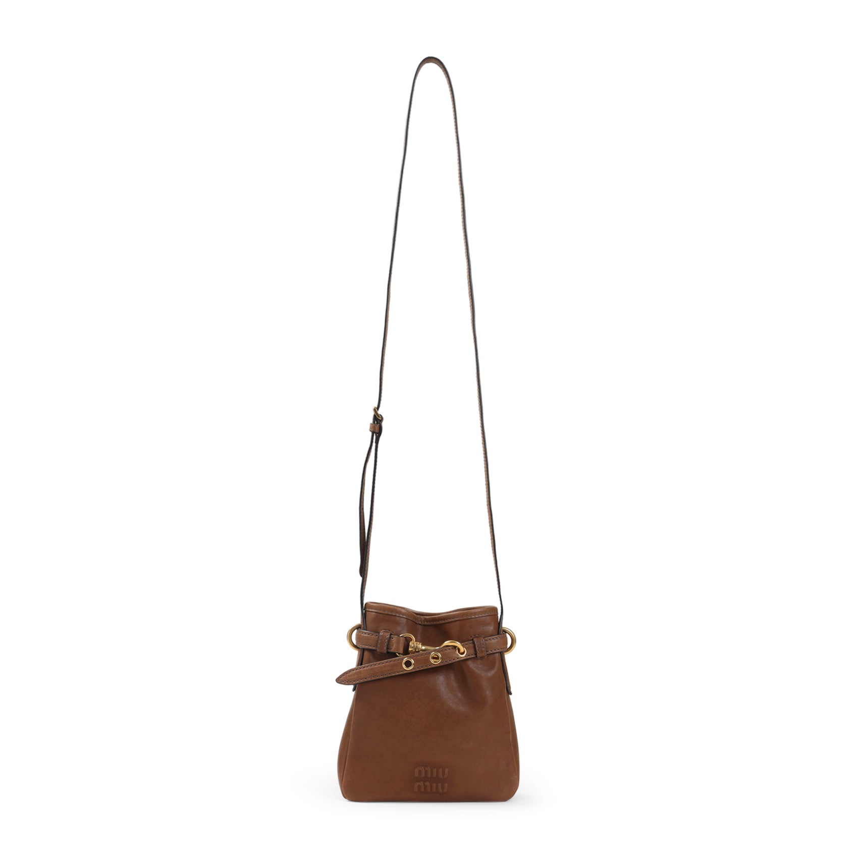 Miu Miu Nappa Leather Pouch - WOMEN BAGS - Miu Miu - T.Luxy