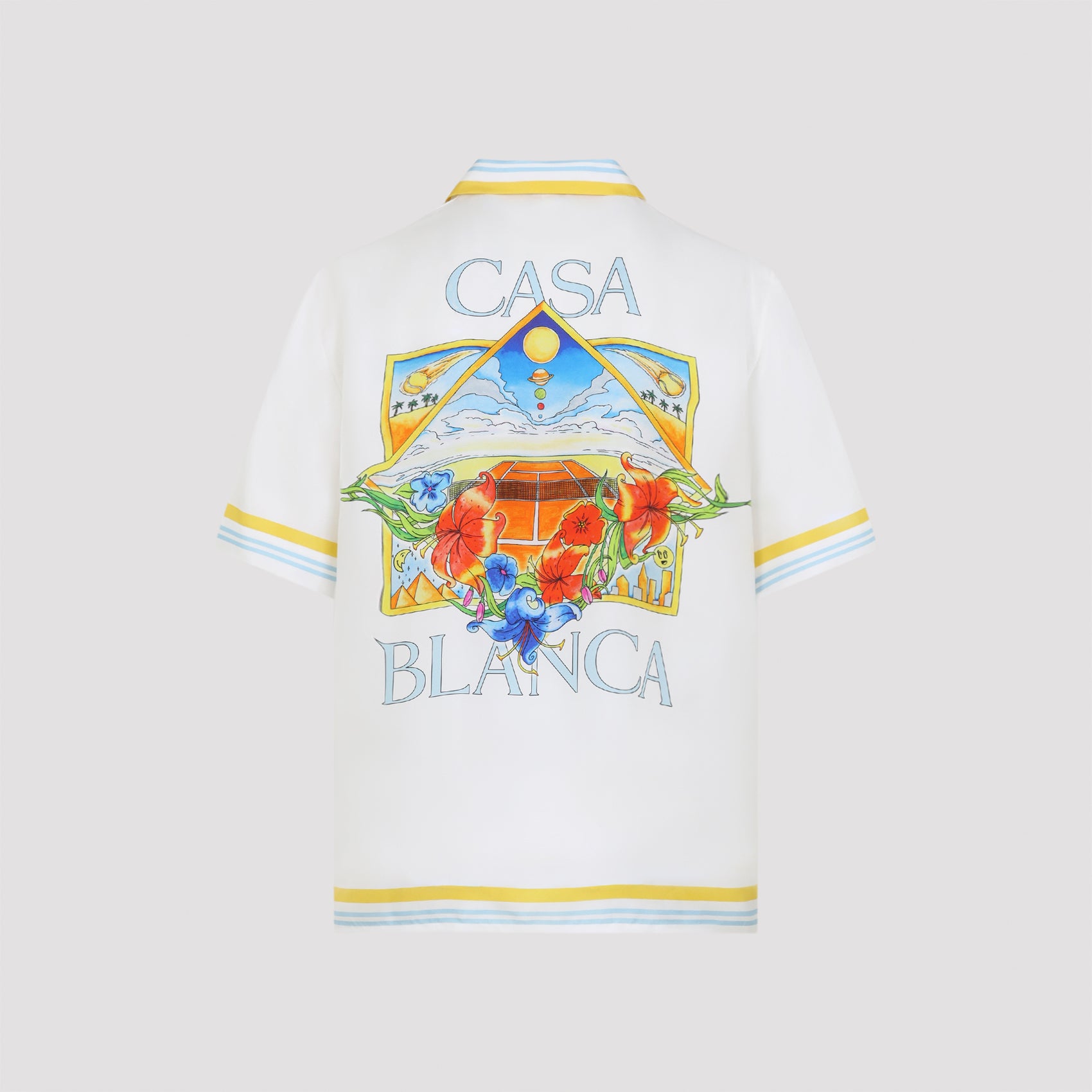 Casablanca Shirts - White | de619de7dc5405d49fa6e64fd4c22915a09411b1