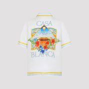 Casablanca Shirts - White | de619de7dc5405d49fa6e64fd4c22915a09411b1