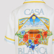 Casablanca Shirts - White | 81d57e41017622737fca18d46a8e544369f5cea9