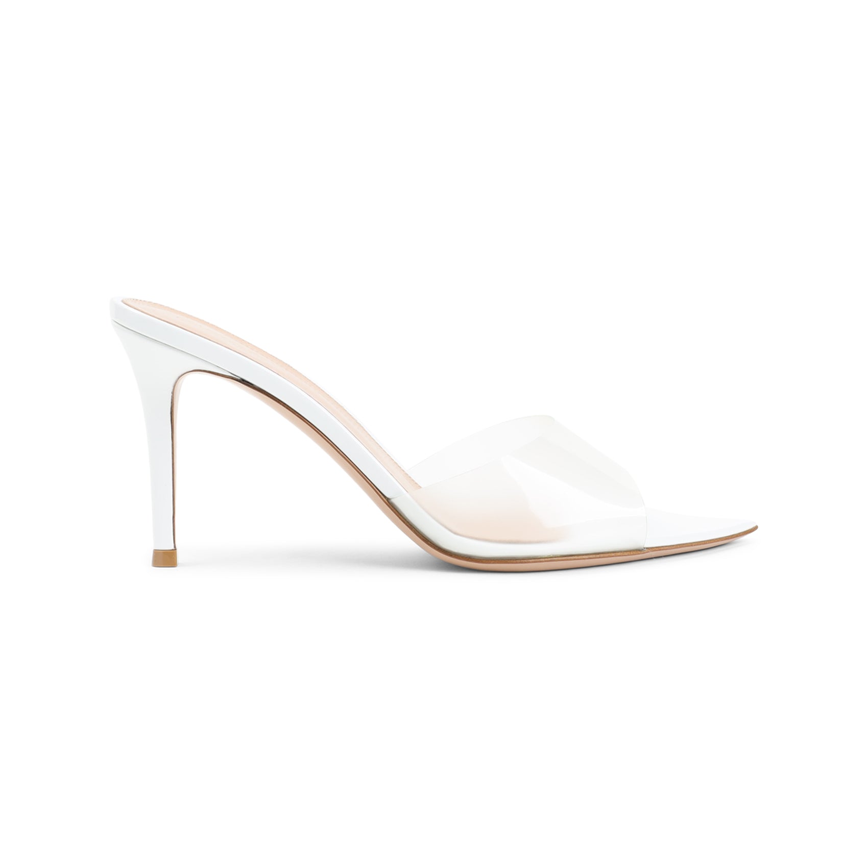 Gianvito Rossi Mules - White | f544e7c125b9bfba700e4b805fb7f9cbcc5ed95d