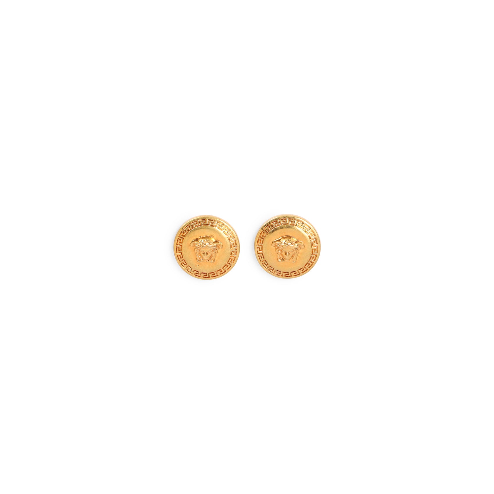 Versace Earrings - Metallic | 5aa3a78c2a2af0df570b3ea67b094ce1343818c1