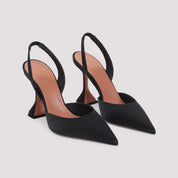Amina Muaddi Mules - Black | 4cdd076de9b1af6bc0455f7e9658474bc163012f