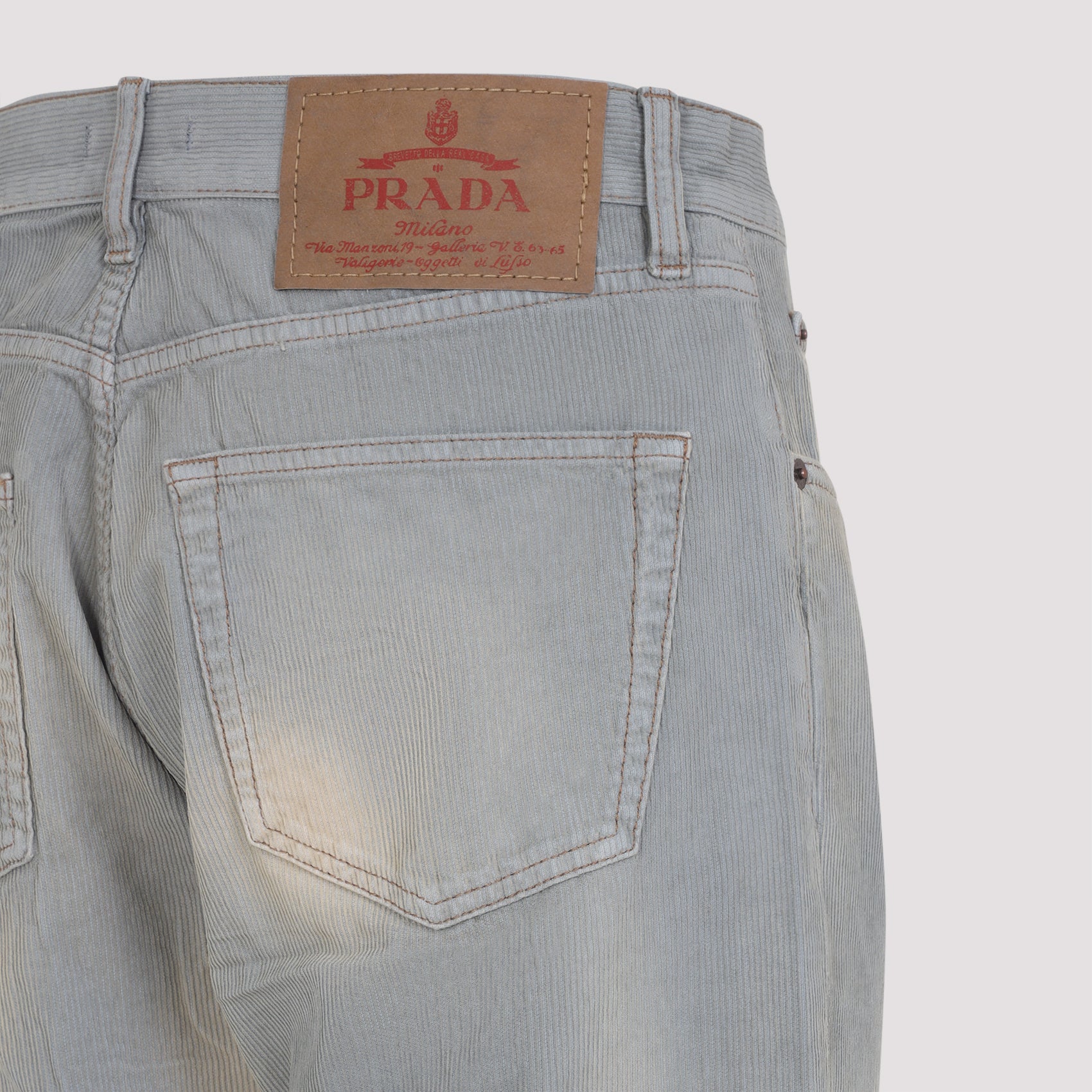 Prada Regular & straight leg - Blue | 9d9d80c62afe5313881a286f665a9e1dd8e9d521