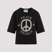 Moschino TSHIRT - Black | 0d1cf83fd7bc05ac4a45aafddf5769e3f9d481ec