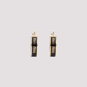 Miu Miu Earrings - Black | 495df6dafe0267787a61a2405762592c1734bfc3