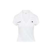 Courreges Polo - White | 01240258300f82317ab480499da1089a1e44aa46