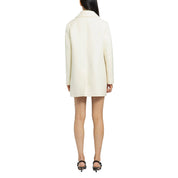 Prada Double-Breasted Wool Coat