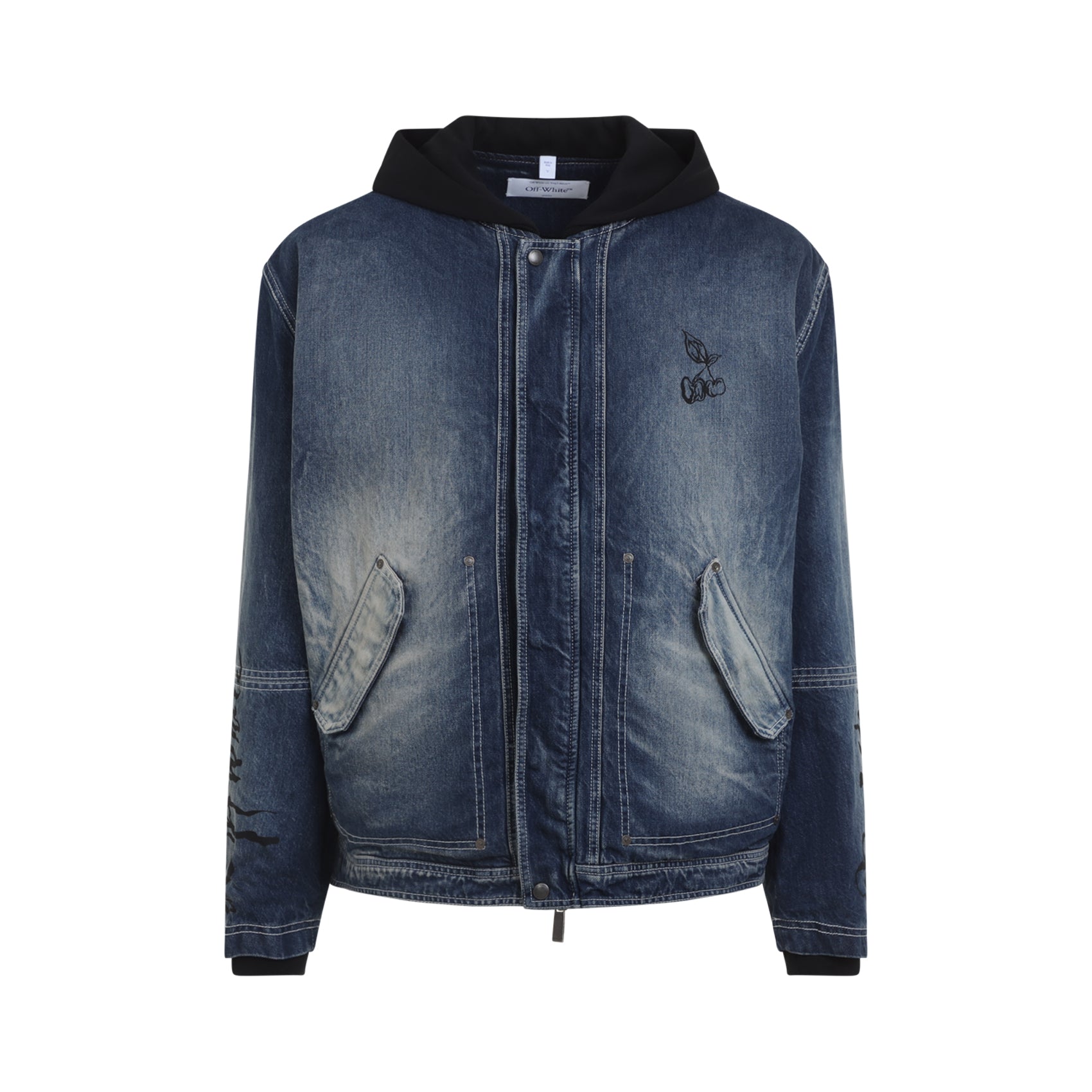 Off-White Jackets - Blue | 7aa370ab64e7cca60a4bb3b0c12776b5c3ac399a