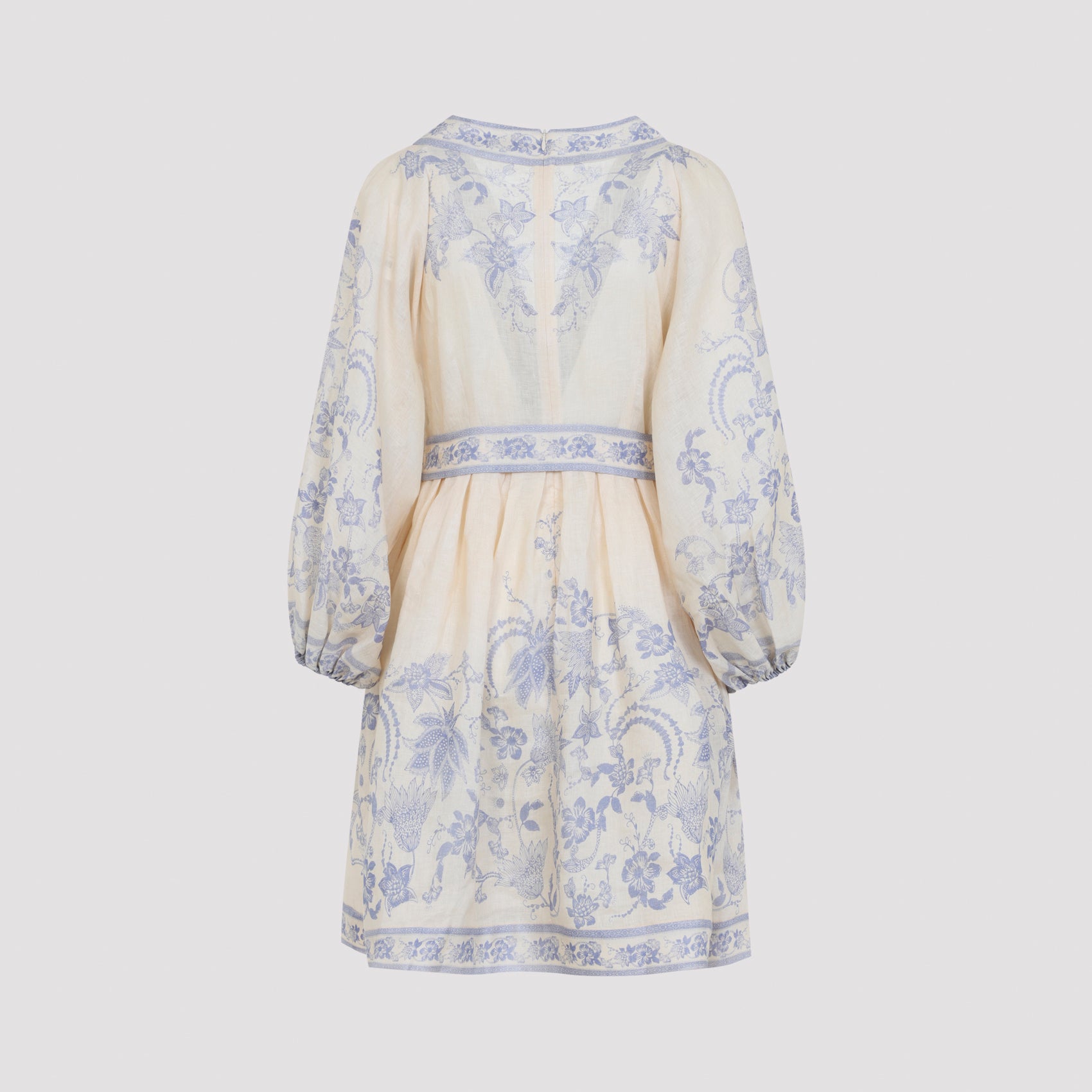 Zimmerman Indra Plunge Mini Dress - WOMEN CLOTHING - ZIMMERMANN - T.Luxy