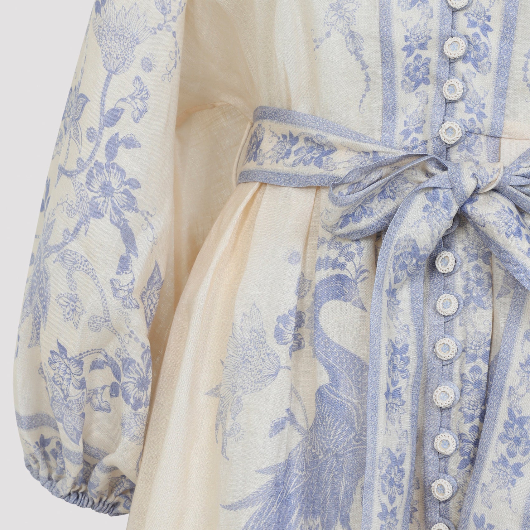 Zimmerman Indra Plunge Mini Dress - WOMEN CLOTHING - ZIMMERMANN - T.Luxy