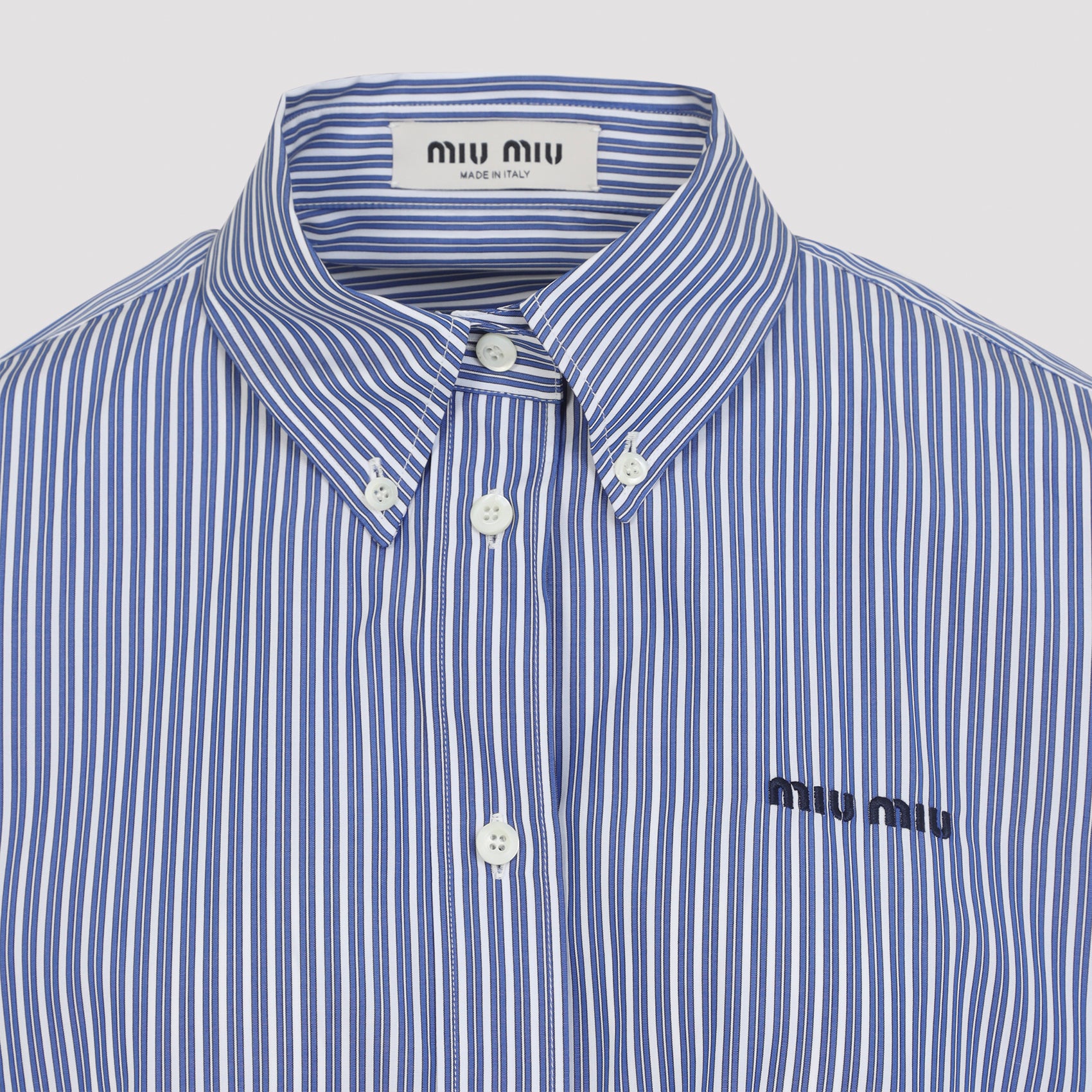 Miu Miu Shirts - White | 25dedf4ae5e6d7a30d66d953b59167b2dbab93bb