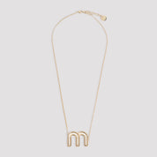 Miu Miu Necklaces - Metallic | d6ca89982dbb2dd38896046e834f633ceb7adcbc