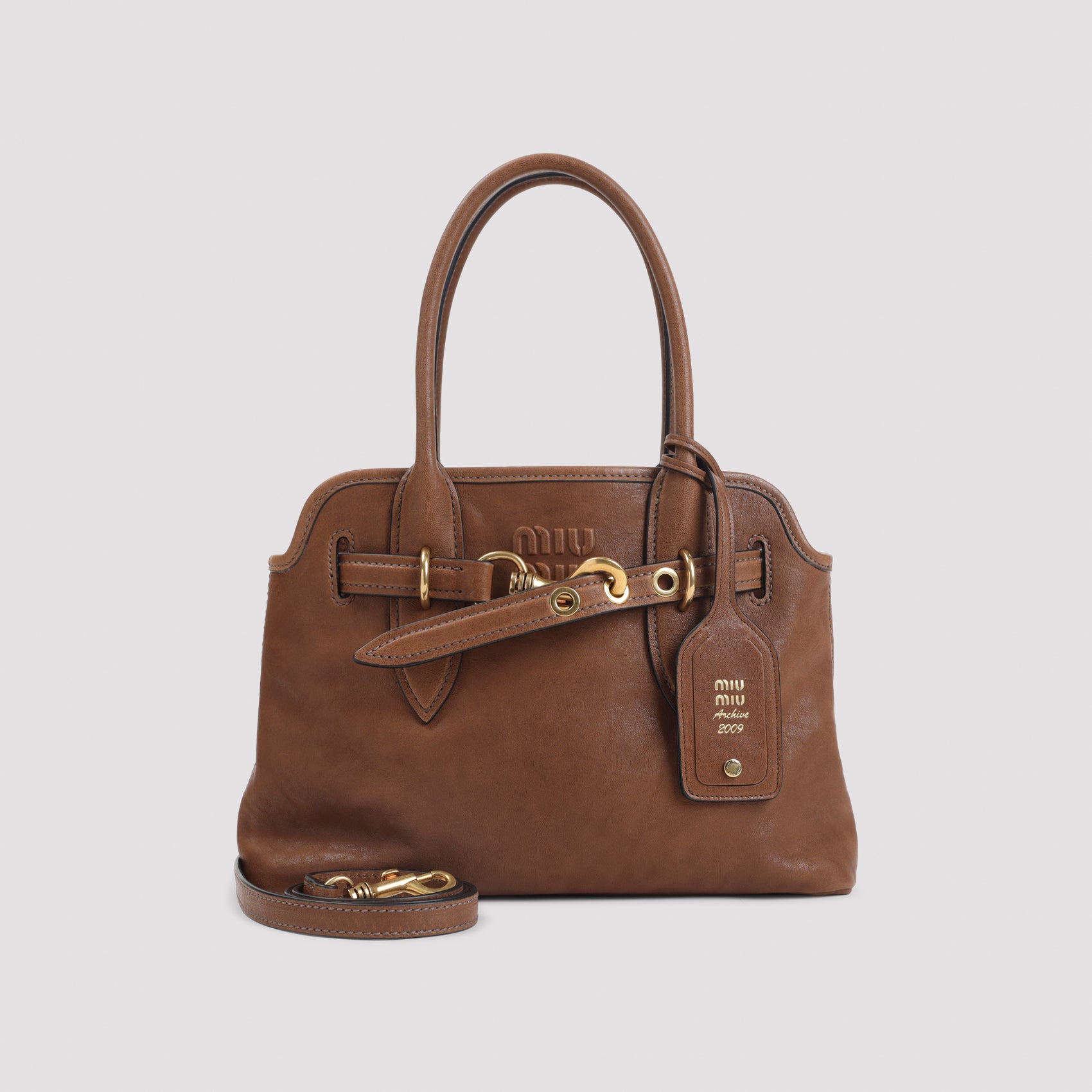 Miu Miu Shoulder Bags - Brown | e096ba150977a393f394c426ed5a62d94ab44071