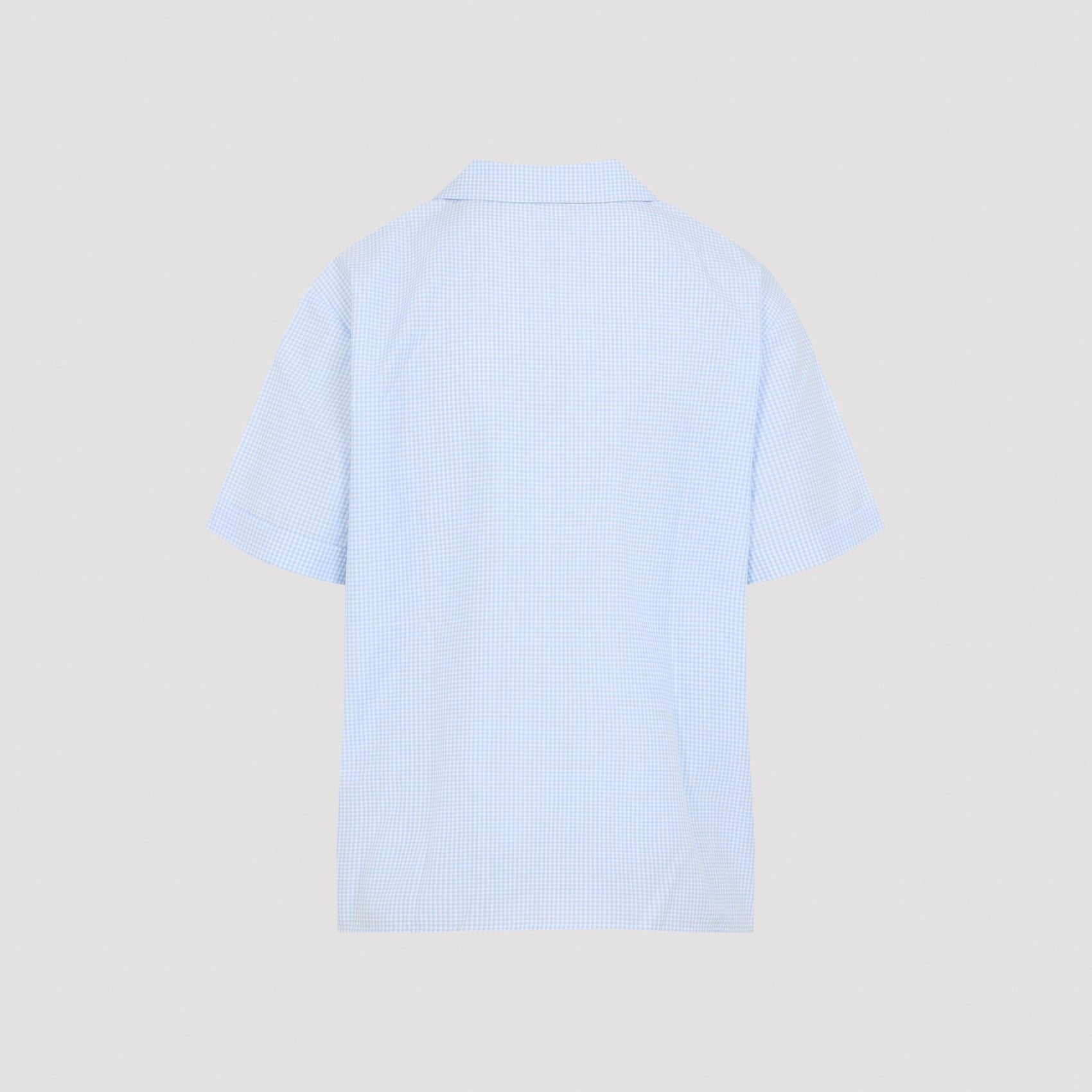Miu Miu Shirts - Blue | a2bfdaf94881695016cd494ebaecf7307892d3ce