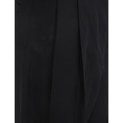 Salvatore Ferragamo Silk And Linen Pants