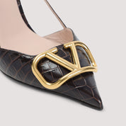 Valentino Garavani Pumps - Brown | 973dd9eb01d9a4ace68efdfad17c11e4147ac522