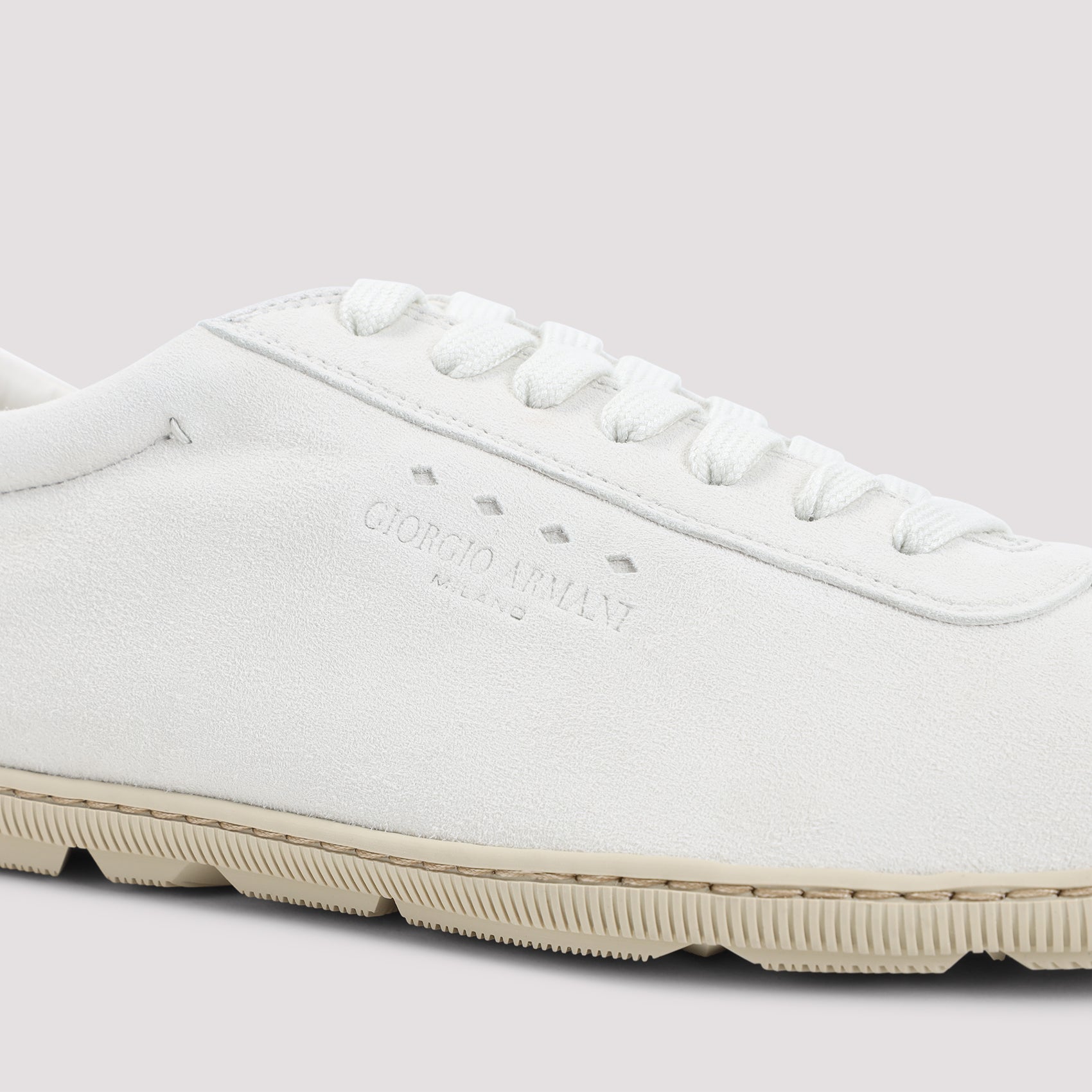 Giorgio Armani Sneakers - Nude & Neutrals | d3d2a4da9e7b7ab936a9879d14b1a3fd10200c75