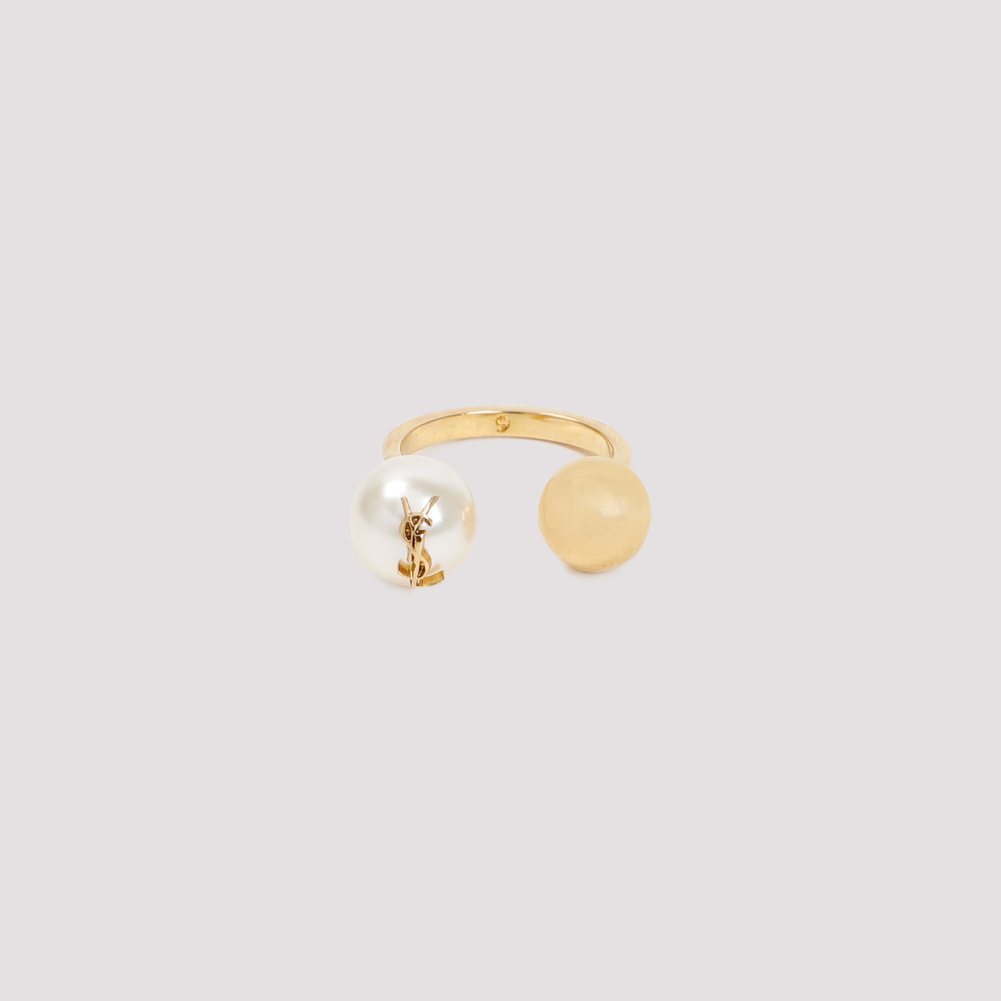 Saint Laurent Bague Boule Ysl Ring - WOMEN ACCESSORIES - Saint Laurent - T.Luxy