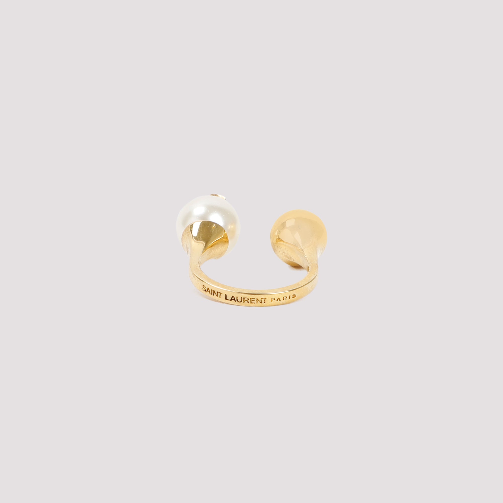 Saint Laurent Bague Boule Ysl Ring - WOMEN ACCESSORIES - Saint Laurent - T.Luxy