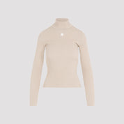 Courreges Pullover - Nude & Neutrals | 062646cfd63adc6879c32115d94b848a879cf6bf