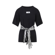Mm6 Maison Margiela T-shirts - Black | aed01ef71e8b05ea292a4a22ecdd2946eab77043