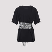 Mm6 Maison Margiela T-shirts - Black | 796065d2ca3d3924f27e7bb3f4b502c931d0ac8a