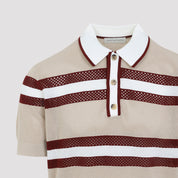 Dries Van Noten Polo - Nude & Neutrals | 55cc9b9c1f5ca50dd2a140c248f4be9a73fed033