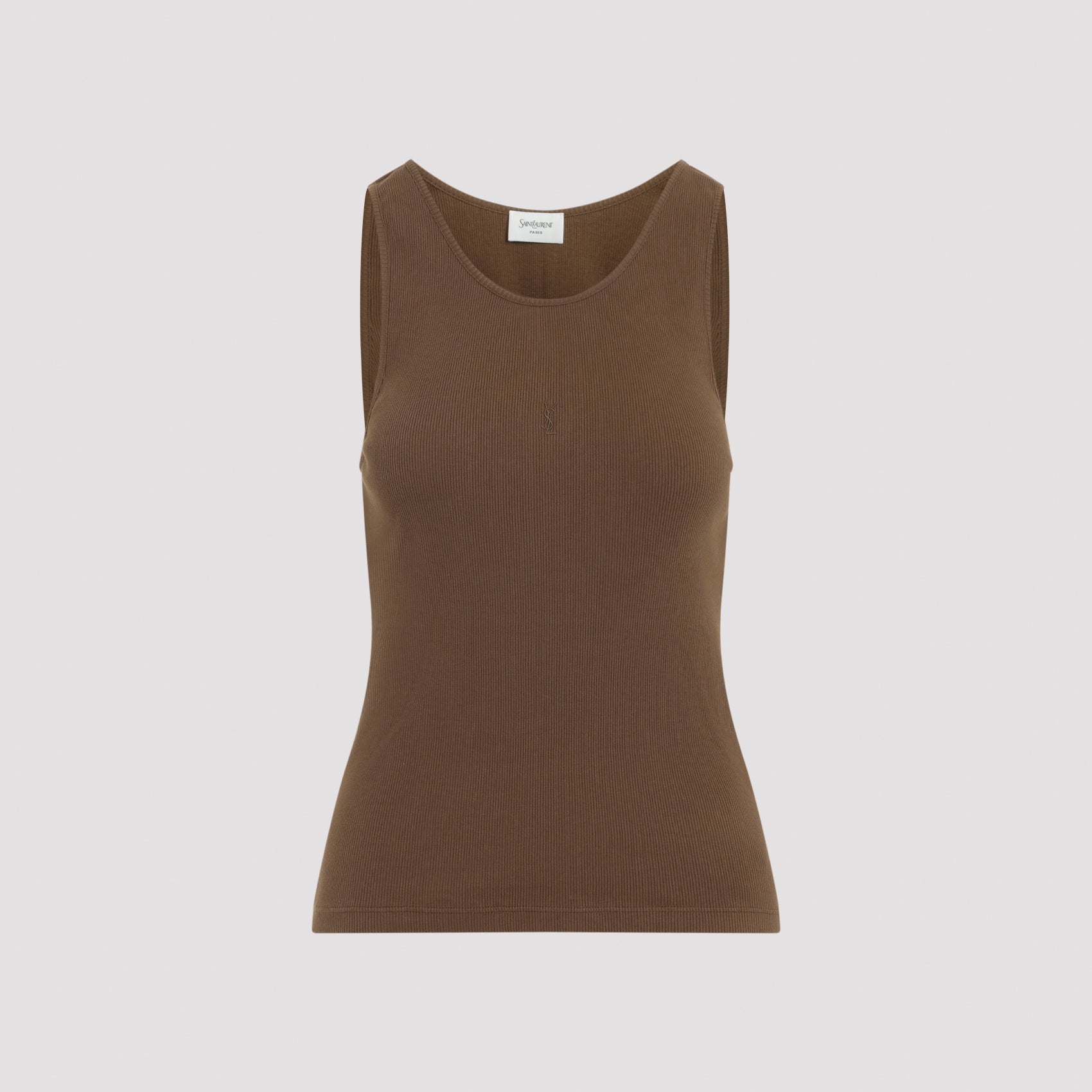 Saint Laurent Tops - Brown | d8c69cf9082ce72df680433e282ac895ad627553