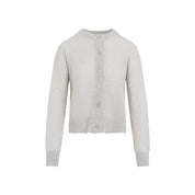 Brunello Cucinelli Cardigan - Nude & Neutrals | 6655a4714fa25c5a2e7f182f96c988e49487b351