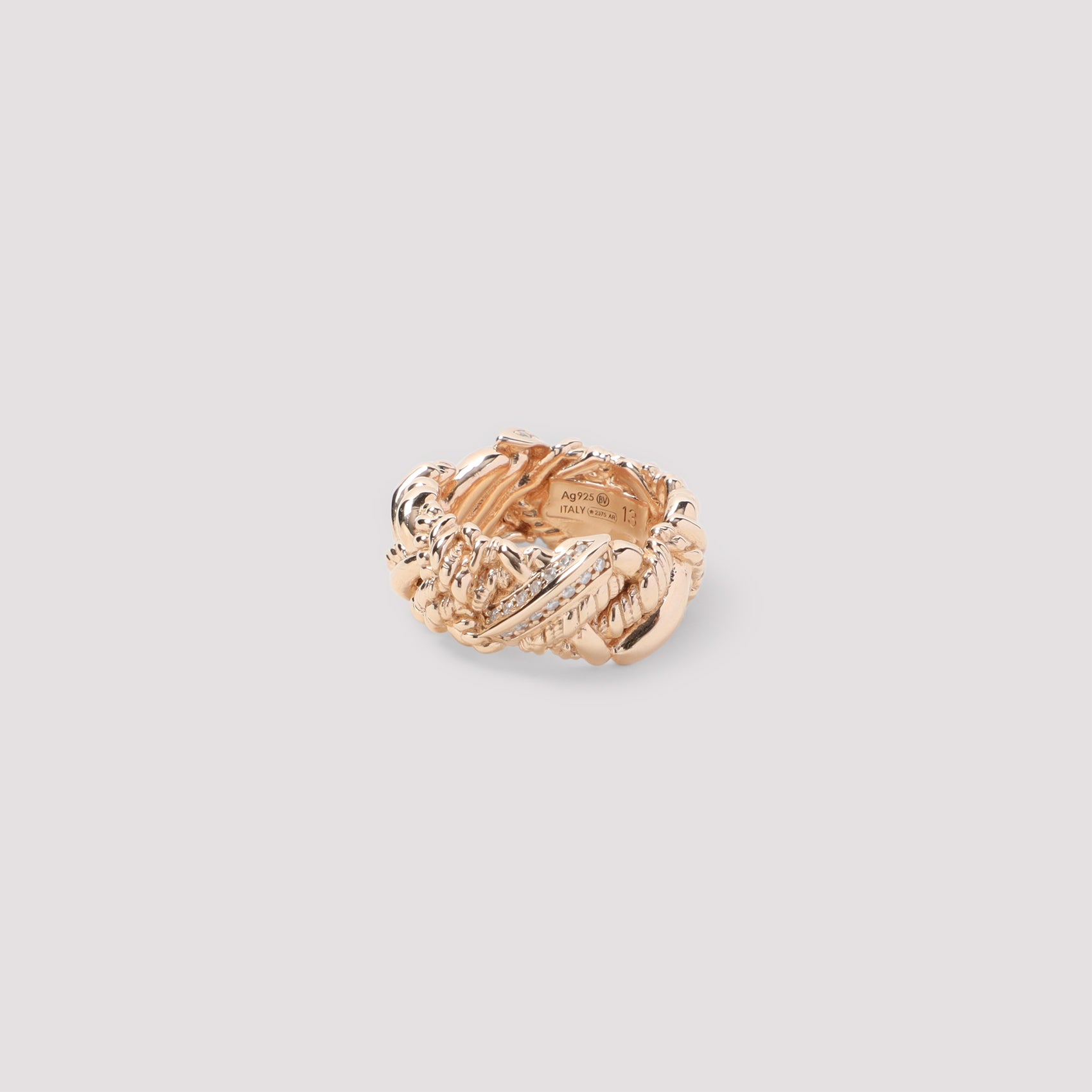 Bottega Veneta Anelli - Metallic | e92d6d05b4f5b44231ef4333c7c560494635d10d