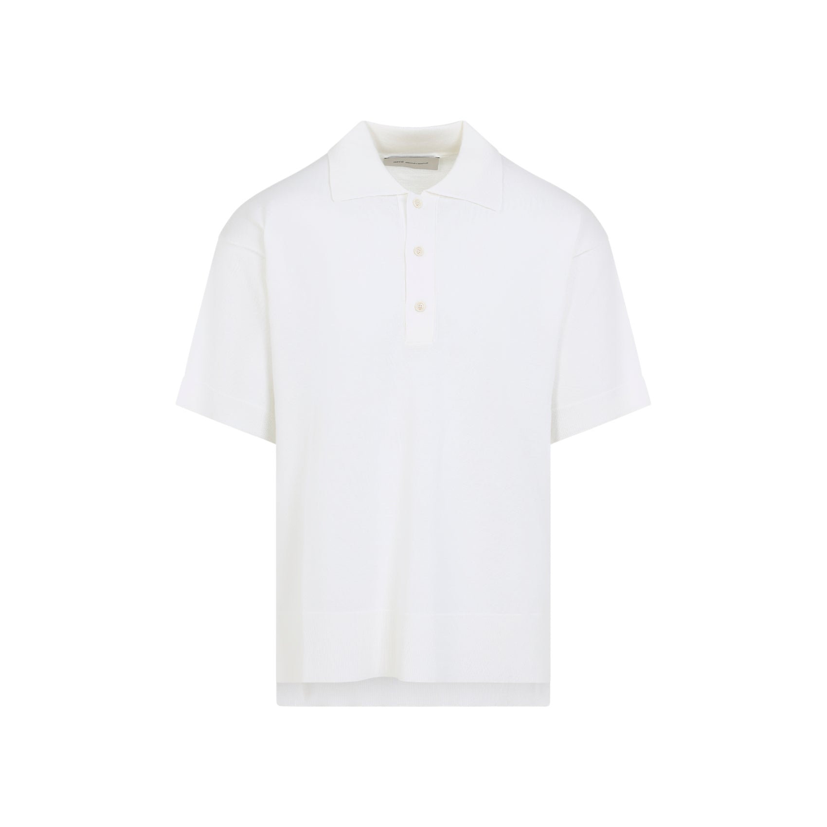 Ami Paris Polo - White | 78aa095c514fd8053cf5062e2510e993030600c1