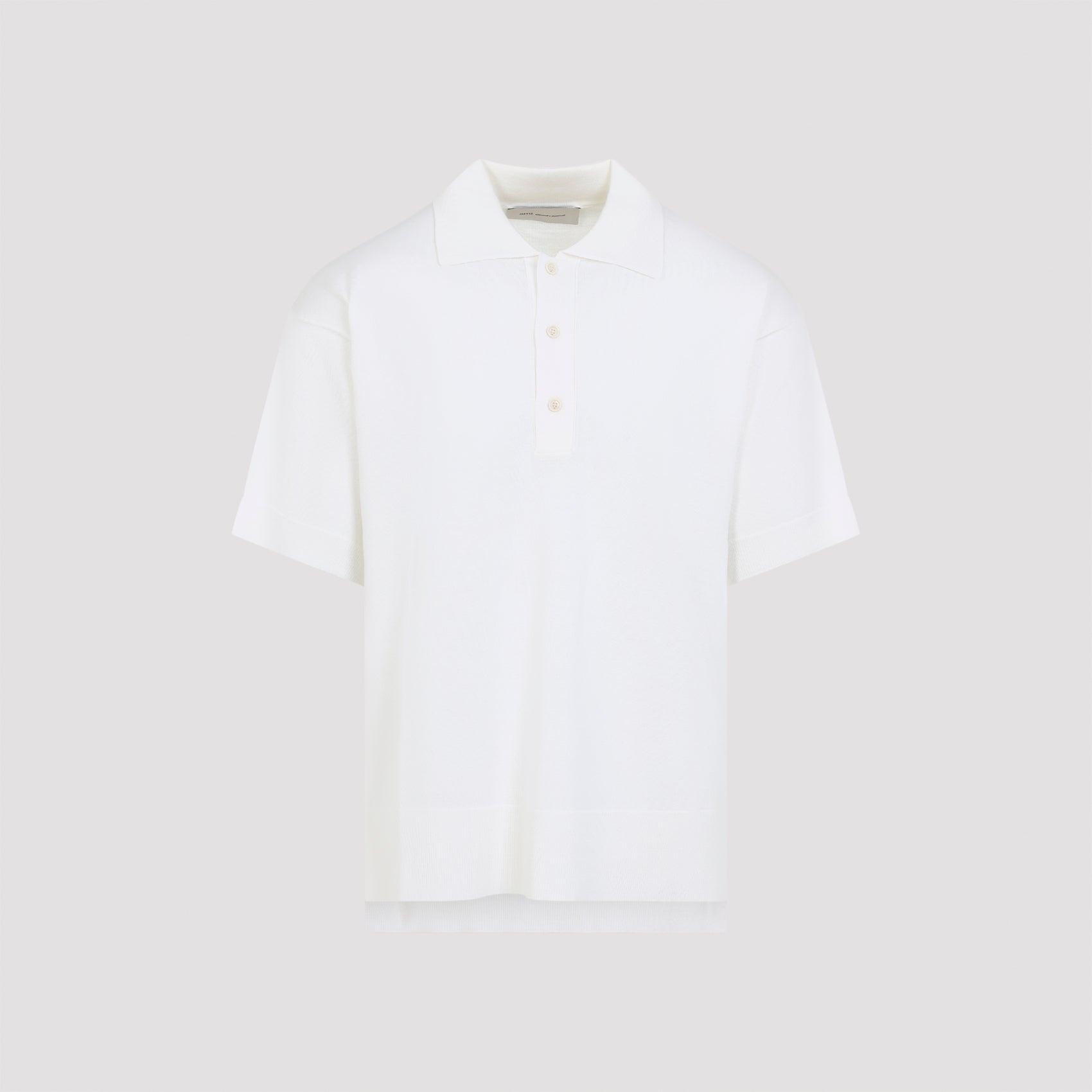 Ami Paris Polo - White | f20e7741c5e92333973bed5d34fe890a2da88bed