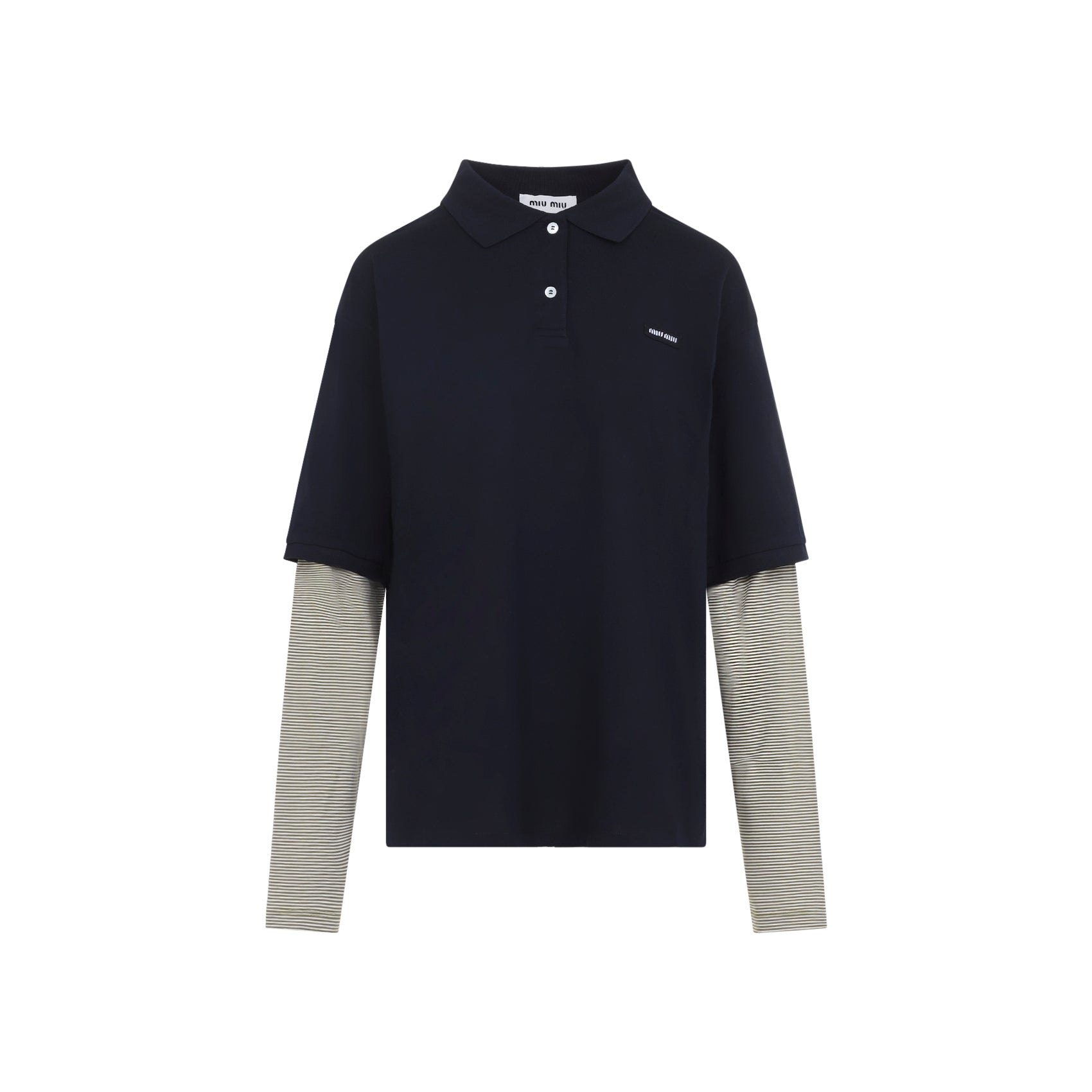 Miu Miu Polo - Blue | 7d70ed8ba054d85b56d9ed7bac6449cf2241f017