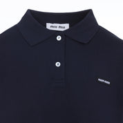 Miu Miu Polo - Blue | 51bf66d8ed5e736b14a50db536faad8261c7273d