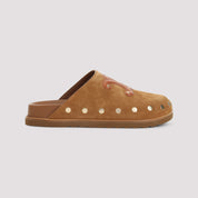 Celine Triomphe Wedge Mules - WOMEN SHOES - Celine - T.Luxy