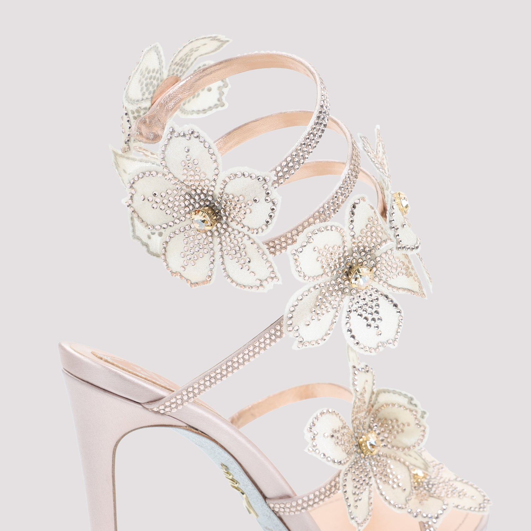 Rene` Caovilla Sandals - Pink & Purple | 1b5011c3216cc8e7e4908d321b00c387e2d93ad6