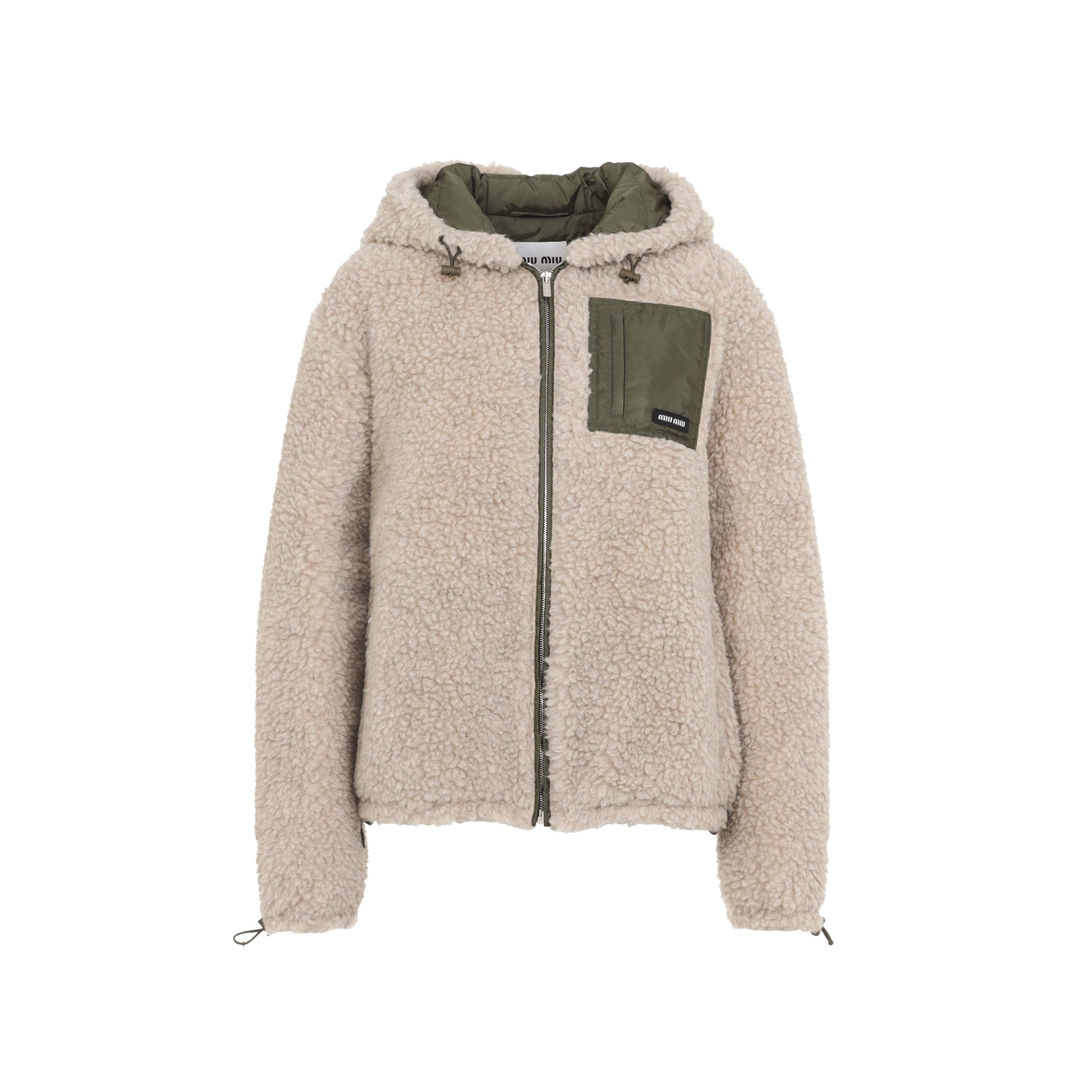 Miu Miu Jackets - Nude & Neutrals | 54f9c09814ff771bb477b940997ad97f474edf86