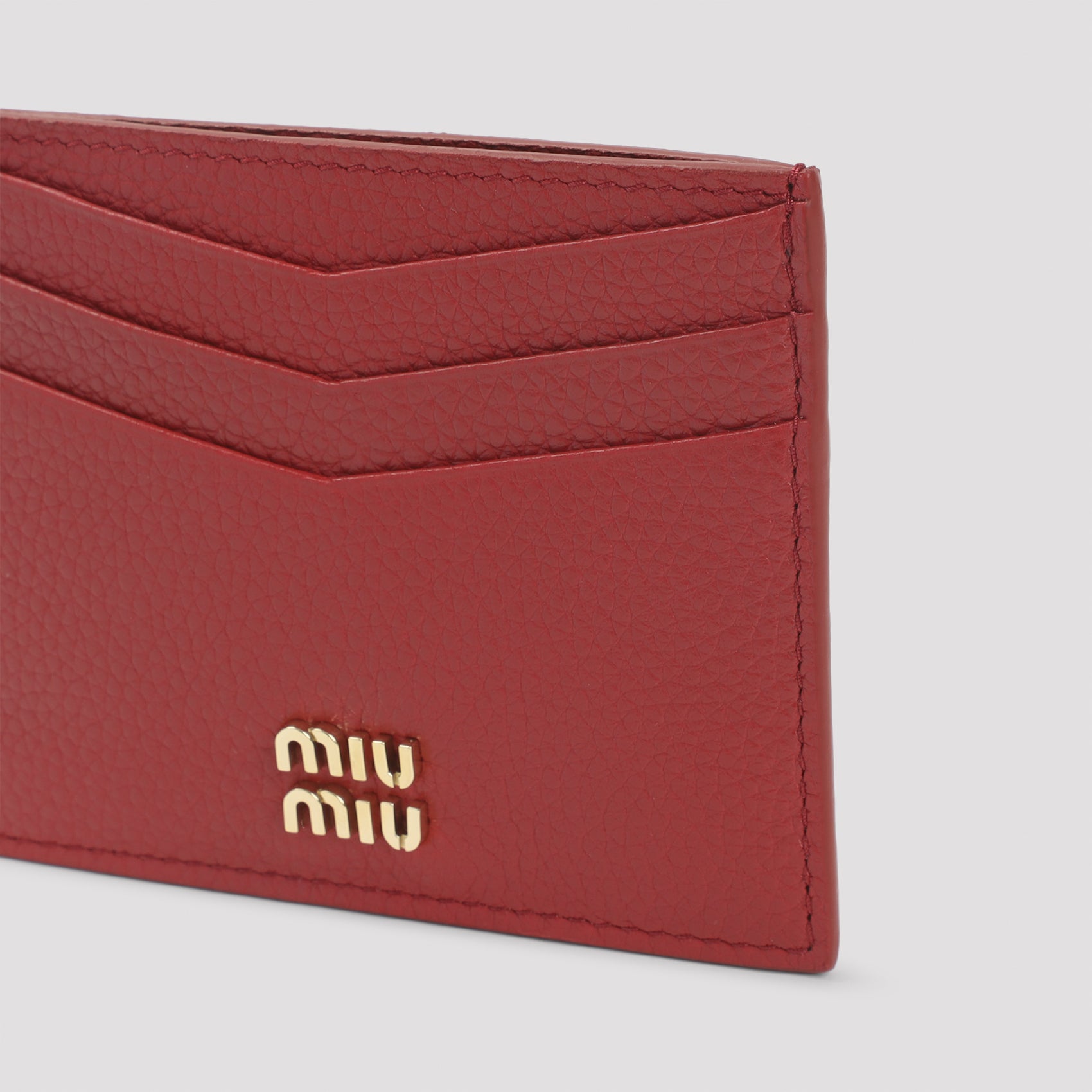 Miu Miu Credit card case - Red | 57123bce1e529cd39ad4e3d06fe099e5bd08a2cb