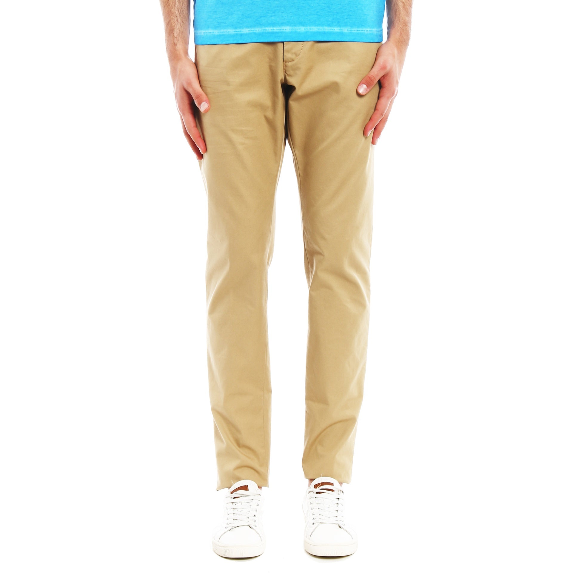 Dsquared2 Cotton Cropped Pants - MEN CLOTHING - DSQUARED2 - Tluxy New
