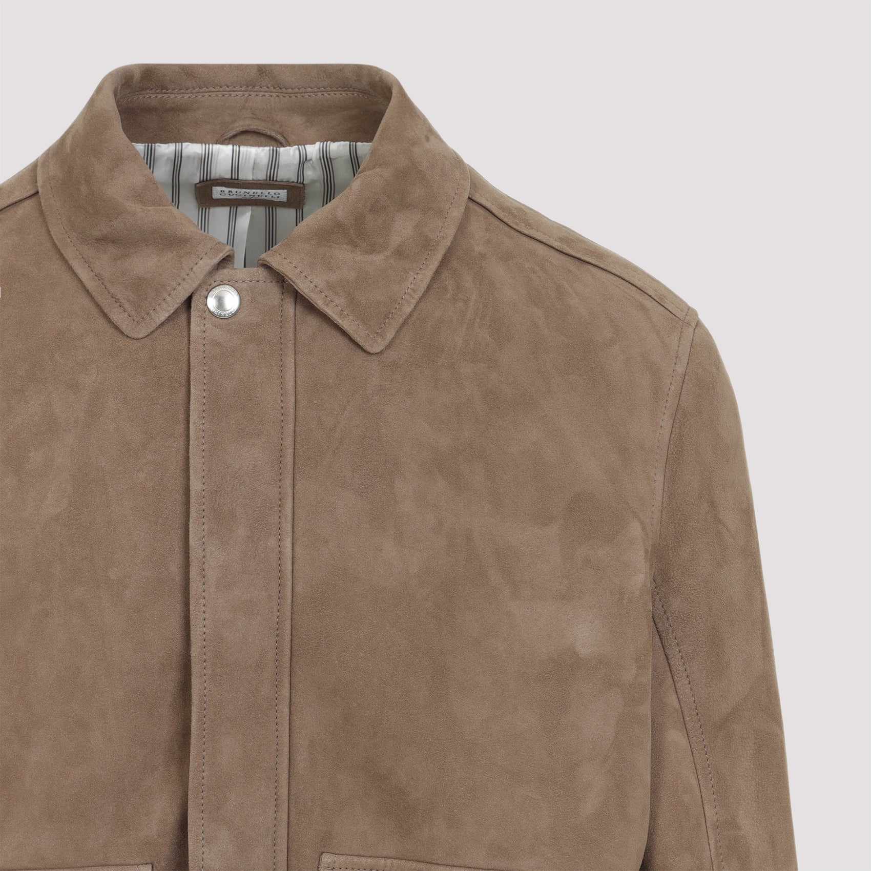 Brunello Cucinelli Bomber jackets - Nude & Neutrals | b20e9b0641706ccf1dfdadd5ed79f1b833829256