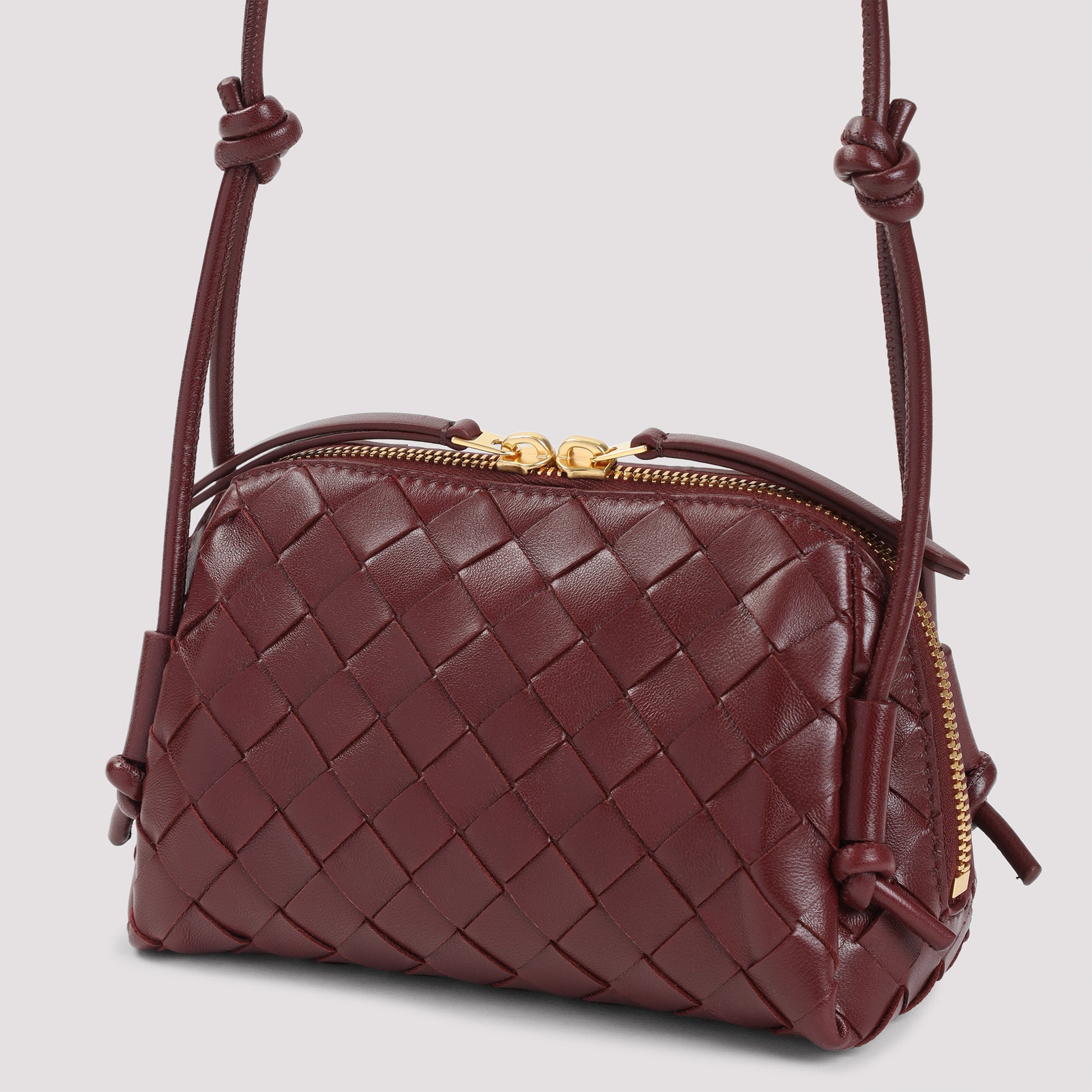 Bottega Veneta Leather Concert Bag - WOMEN BAGS - BOTTEGA VENETA - T.Luxy